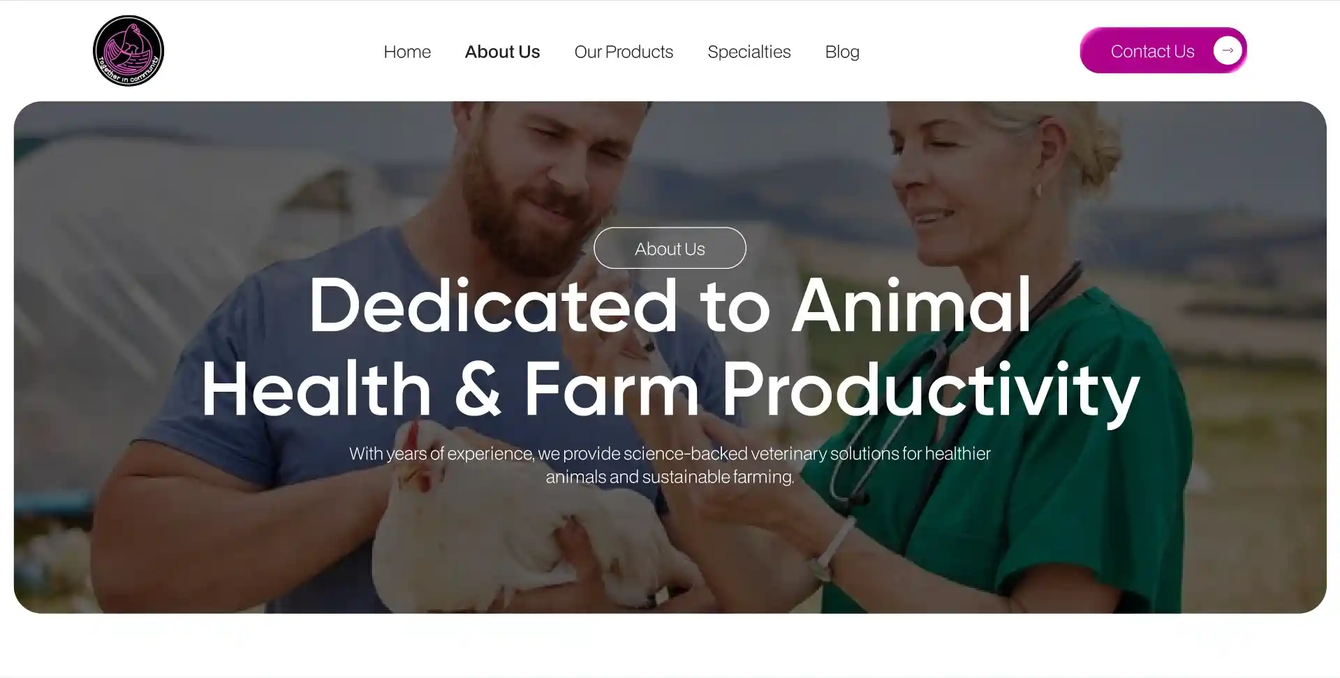 Poultary Vaccine web application by Qorvia Technologies